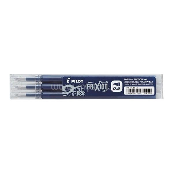 PILOT Frixion 0,5mm 3db-os tintakék rollertoll betét