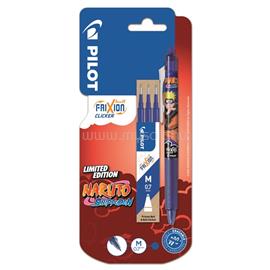 PILOT FriXion 07 betétszett kék + NARUTO Limited Edition FR Clicker rollerirón BLRT-FR7NRT-+S3--BT small