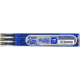 PILOT Frixion Point 0,5mm 3db-os kék rollertoll betét BLS-FRP5-L-S3 small