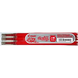 PILOT Frixion Point 0,5mm 3db-os piros rollertoll betét BLS-FRP5-R-S3 small