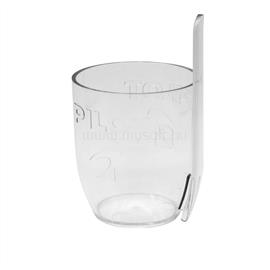 PILOT Írószertartó pohár műanyag, kerek átlátszó PILOT_30623 small