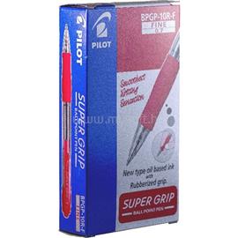 PILOT Super Grip 12 db/csomag piros golyóstoll BPGP-10R-F-R-DOB small