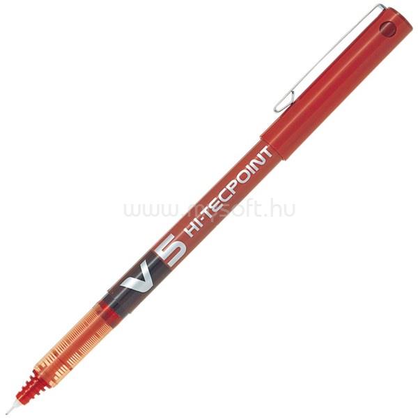 PILOT V5 tintás piros rollerirón