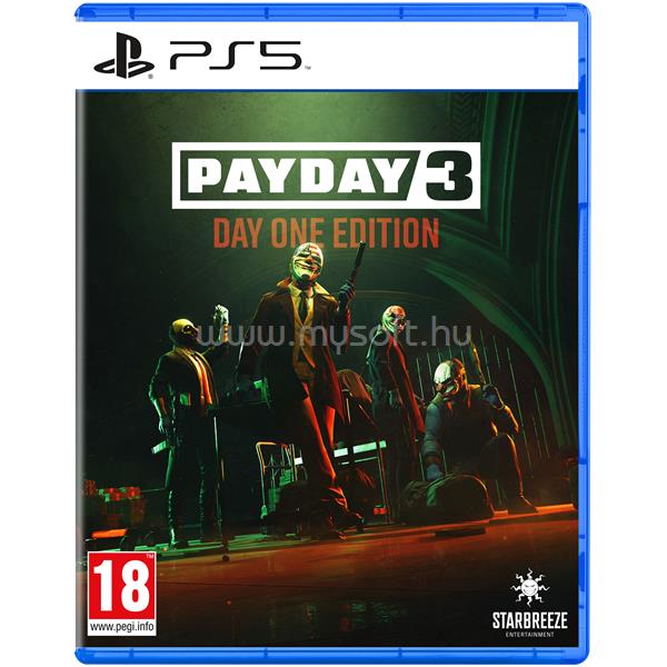 PLAION Payday 3 - D1 Edition PS5 játékszoftver