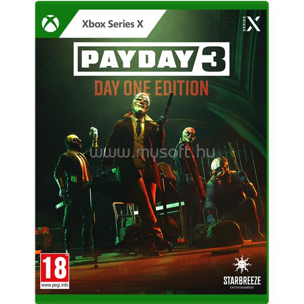 PLAION Payday 3 - D1 Edition Xbox Series X játékszoftver