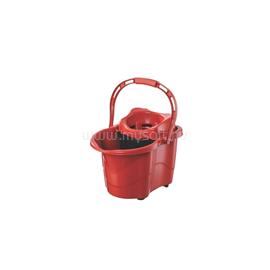 PLANET Felmosó vödör gurulós műanyag kicsavaró kosárral 20 literes UP610-004 piros PLANET_63675 small