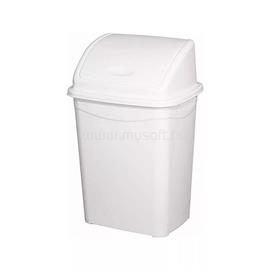 PLANET Szemetes kuka billenő fedéllel műanyag 26 literes fehér UP120-001 PLANET_45981 small