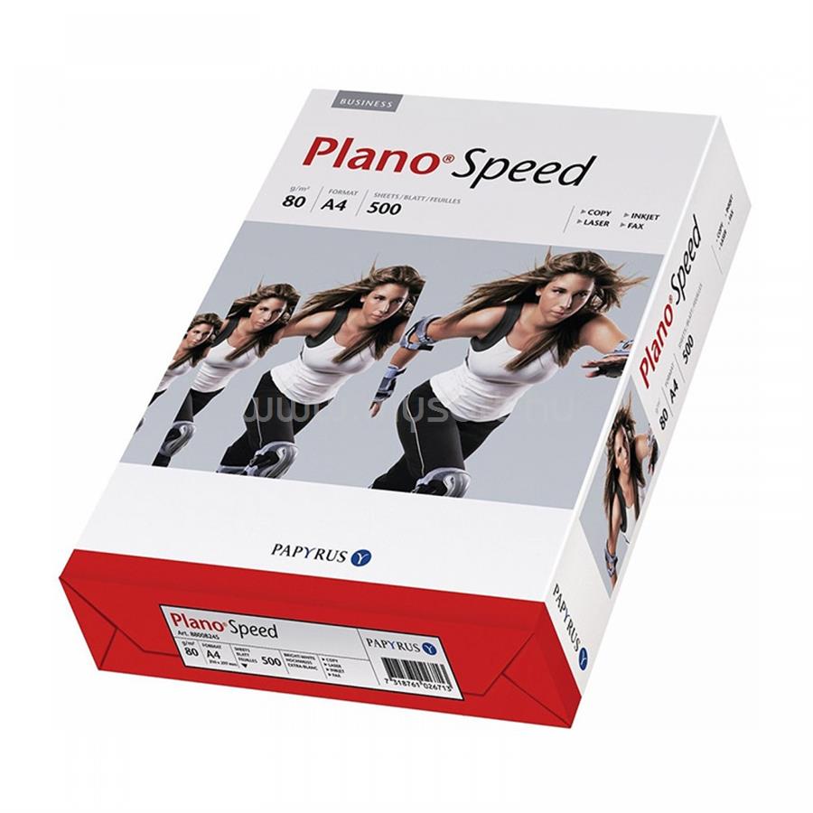 PLANO Másolópapír A4, 80g. Speed 500ív/csomag