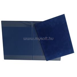 PLASTWELD A4 plüss kék oklevéltartó 62-010-0280 small