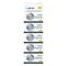 PLATINET gombelem, lithium, CR2032, 5db-os PMBCR2032 small