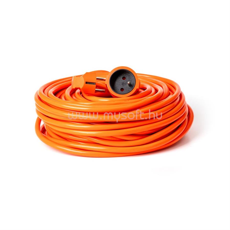 PLATINET Hálózati Hosszabbító 30m Orange