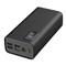 PLATINET power bank, 30000mAh, Polymer PD 3.0 QC 3.0, LED kijelző, fekete PMPB30WQC728B small