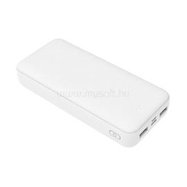 PLATINET Powerbank szett 20000 mAh +20W PD töltő (fehér) PLATINET_63292 small