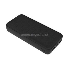 PLATINET Powerbank szett 20000 mAh +20W PD töltő (fekete) PLATINET_63291 small