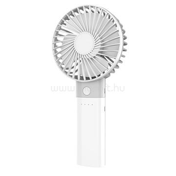 PLATINET Asztali ventilátor + Powerbank - Fehér - 45237
