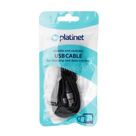 PLATINET USB-C to USB-C 42W Braided Cable 2m Black PLATINET_PSCCC220B small