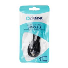 PLATINET USB-C to USB-C 60W Braided Cable 1m Black PLATINET_PSCCC120B small