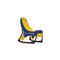 PLAYSEAT Champ NBA - Golden State Warriors játékülés NBA.00282 small