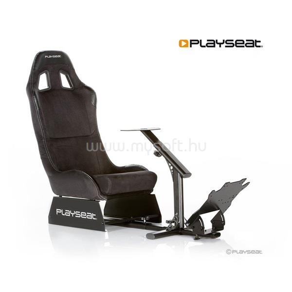 PLAYSEAT Evolution Alcantara szimulátor cockpit (Tartó konzolok: kormány, pedál, összecsukható, fekete) REM.00008