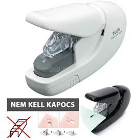 PLUS JAPAN mini kapocsnélküli fehér tűzőgép PLB4112 small