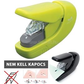 PLUS JAPAN mini kapocsnélküli zöld tűzőgép PLG4114 small