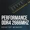 PNY DIMM memória 8GB DDR4 2666MHz CL19 (tálcás) MD8GSD42666-SI small