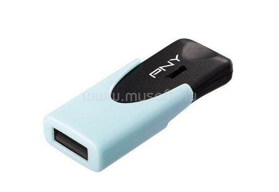 PNY ATTACHE 4 Pastel USB 2.0 16GB pendrive (kék)
