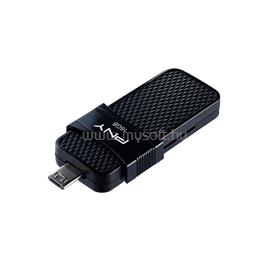 PNY DUO-LINK OTG Micro USB 2.0 16GB pendrive P-FD16GOTGSLMB-GE small
