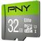 PNY MICROSD ELITE 32GB Class 10/UHS-I U1 microSDHC memóriakártya P-SDU32GU185GW-GE small