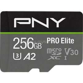 PNY PRO ELITE MICROSDXC 256GB Class 10/UHS-I U3 memóriakártya P-SDU256V32100PRO-GE small