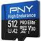 PNY PRO ELITE MICROSDXC 512GB Class 10/UHS-I U3 V30 memóriakártya P-SDU512V32100PHE-GE small