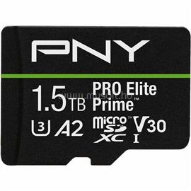 PNY PRO ELITE PRIME 1.5 TB Class 10/UHS-I (U3) V30 microSDXC memóriakártya P-SDU1T5V32200PEP-GE small