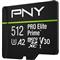 PNY PRO ELITE PRIME 512GB Class 10/UHS-I (U3) V30 microSDXC memóriakártya P-SDU512V32200PEP-GE small