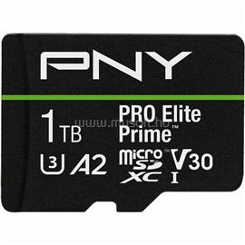 PNY PRO ELITE PRIME MICROSDXC 1TB Class 10/UHS-I U3 V30 memóriakártya P-SDU1TBV32200PEP-GE small