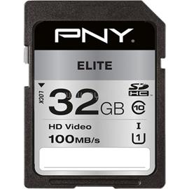 PNY SD ELITE 32GB SDHC CLASS 10 SDHC CLASS 10 UHS-I U1 100 MB/S P-SD32GU1100EL-GE small