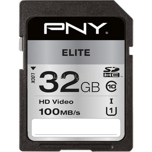 PNY SD ELITE 32GB SDHC CLASS 10 SDHC CLASS 10 UHS-I U1 100 MB/S