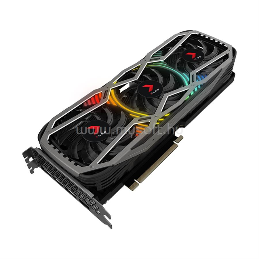 PNY Videokártya nVidia GeForce RTX 3070 Gaming REVEL EPIC-X RGB 8GB GDDR6 (LHR)