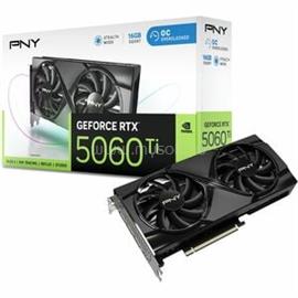 PNY Videokártya nVidia GeForce RTX 5060 TI DUAL FAN 16GB GDDR7 OC VCG5060T16DFXPB1-O small