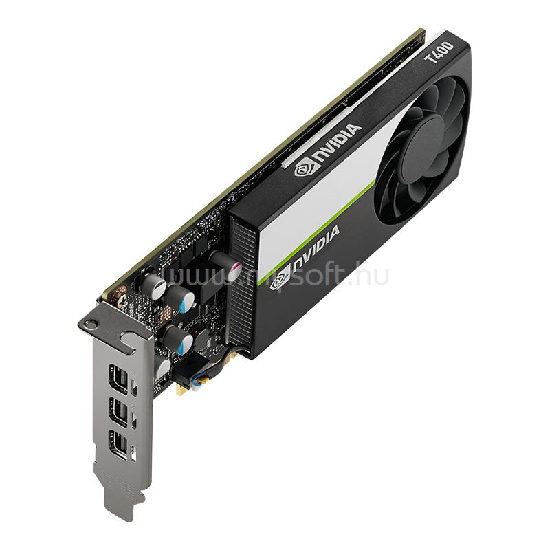 PNY Videokártya nVidia Quadro T400 4GB GDDR6 LOW PROFILE