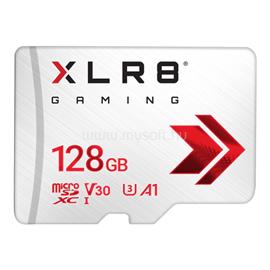 PNY XLR8 GAMING MICROSDXC 128GB CLASS 10 U3 V30 memóriakártya P-SDU128V32100XR-GE small