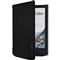 POCKETBOOK e-book tok -  PB619, PB629, PB634 Shell transparent strap gyári Tok fekete _SH-TR-634-BK-WW small