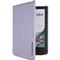 POCKETBOOK e-book tok -  PB619, PB629, PB634 Shell transparent strap gyári Tok lila SH-TR-634-LPL-WW small