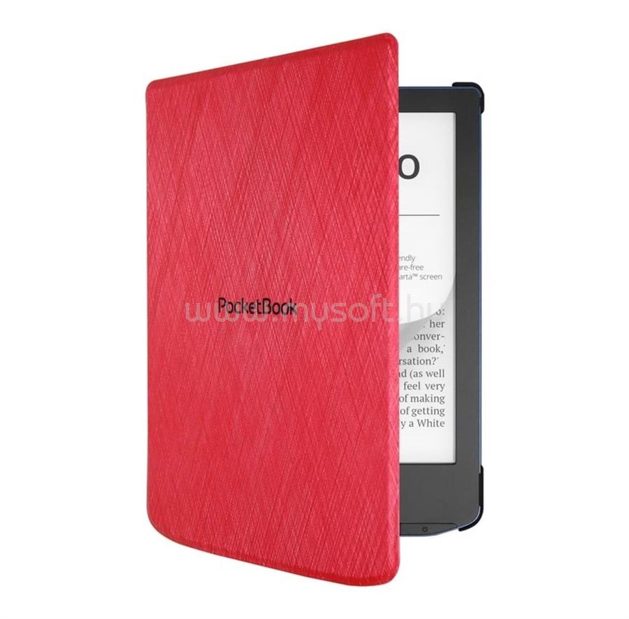 POCKETBOOK e-book tok - PB629_634 Shell gyári tok (piros)