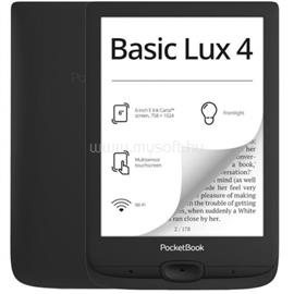 POCKETBOOK e-Reader - PB618 BASIC LUX4 (fekete, 6" E-Ink Carta, Cpu: 1GHz, 512MB, 8GB, 1300mAh, wifi, USB-C, mSD olvasó) PB618-P-WW small
