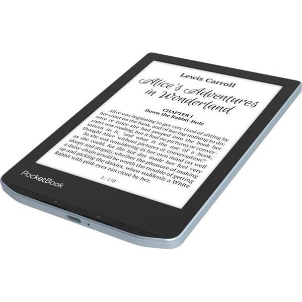 POCKETBOOK e-Reader - PB629 VERSE (kék, 6"E Ink Carta, Cpu: 1GHz,512MB,8GB,1500mAh, wifi,mSD, kép megvilágítás) PB629-2-WW large