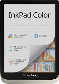 POCKETBOOK e-Reader - InkPad Color (7,8" E-Ink Kaleido Plus, Cpu: 2x 1 GHz, 1GB, 16GB, 2900mAH, wifi, mUSB, mSD olvasó) PB741-N-WW small