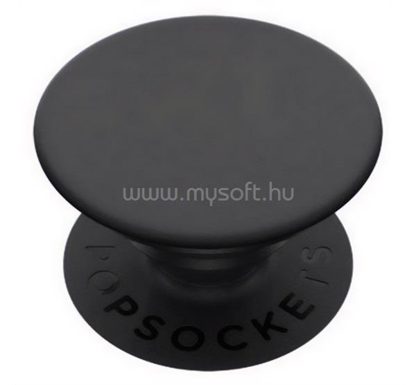 POPSOCKETS POPSOCKETS telefontartó készülékre ragasztható, többfunkciós, FEKETE