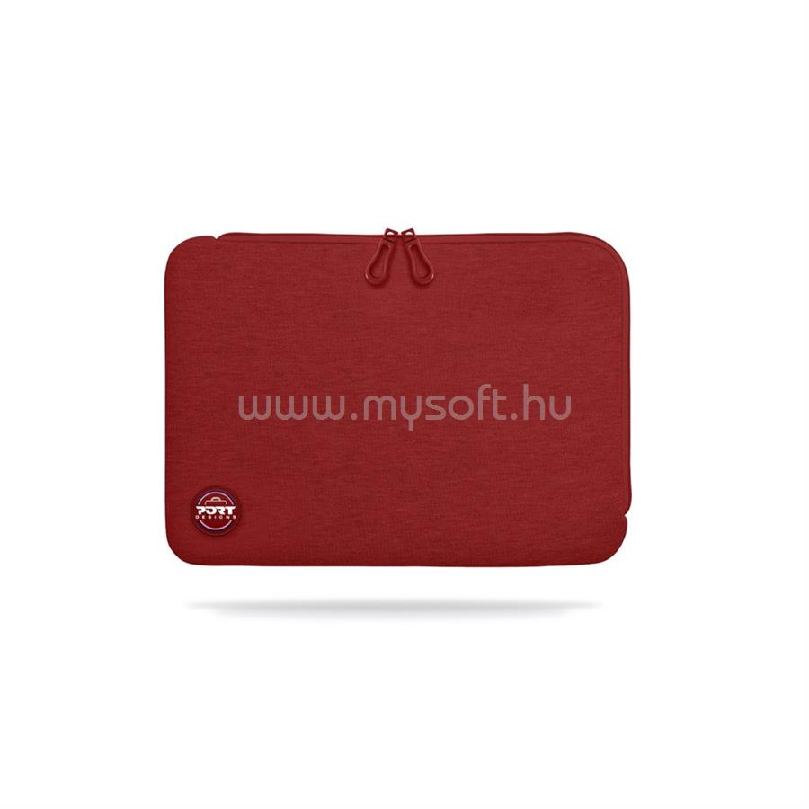 PORT DESIGNS notebook tok, sleeve, Torino II, 13"-14" - piros
