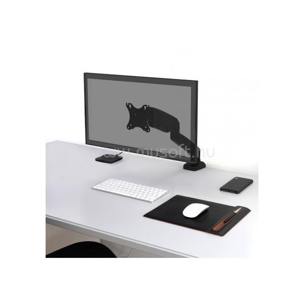 PORT DESIGNS Port Designs-Port Connect Asztali notebook állvány - 75x75/100x100, 32"-ig, max 8 kg, forgatható, dönthető