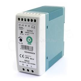 POS POWER MDIN40W24 24V/1,7A 40W DIN sínre szerelhető LED tápegység MDIN40W24 small